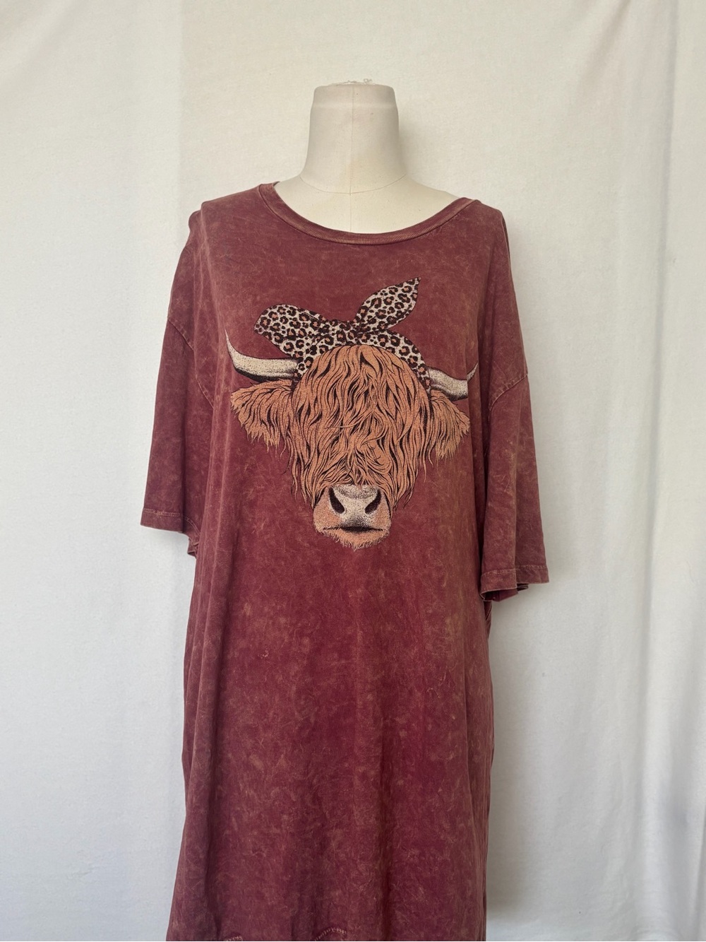 Lotus Fashion Los Angeles Washed Rose Tee - XL